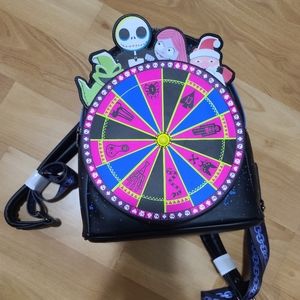 Loungefly Nightmare Before Christmas roulette wheel backpack